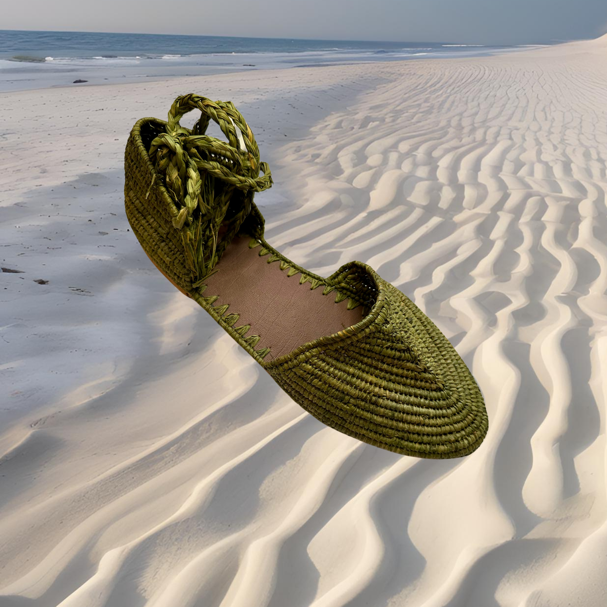 PRE-ORDER Amari Green Sandal