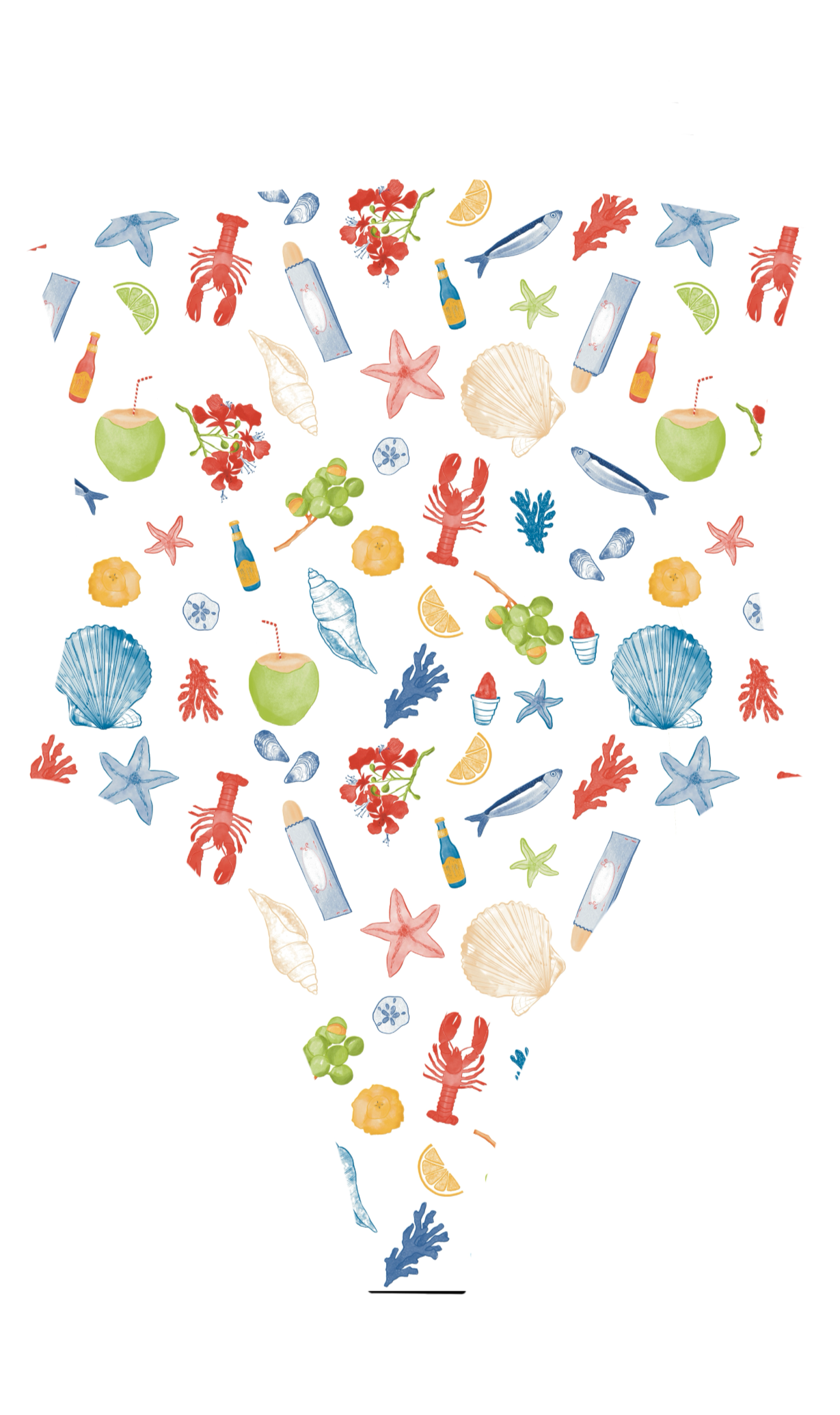 Puerto Rico - Strapless One Piece
