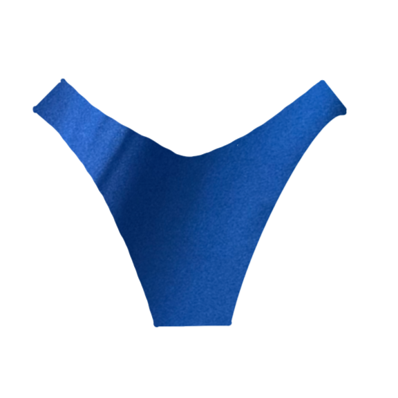 Deep V Bottom - Shimmer Blue