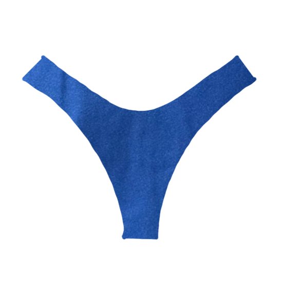 Deep V Bottom - Shimmer Blue