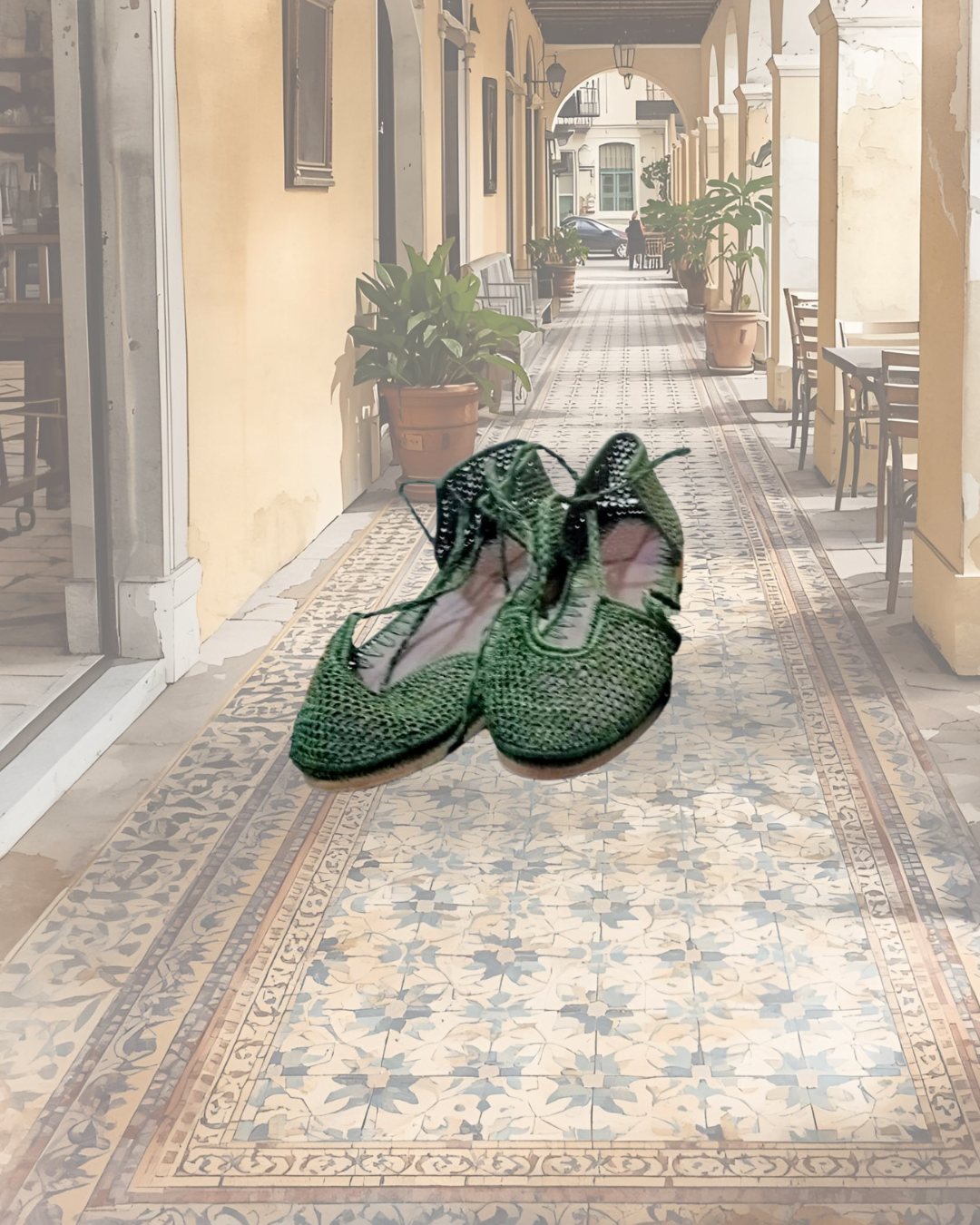 PRE-ORDER Atlas Green Sandals