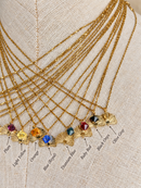 Palm Necklace | Vintage Swarovski Crystals