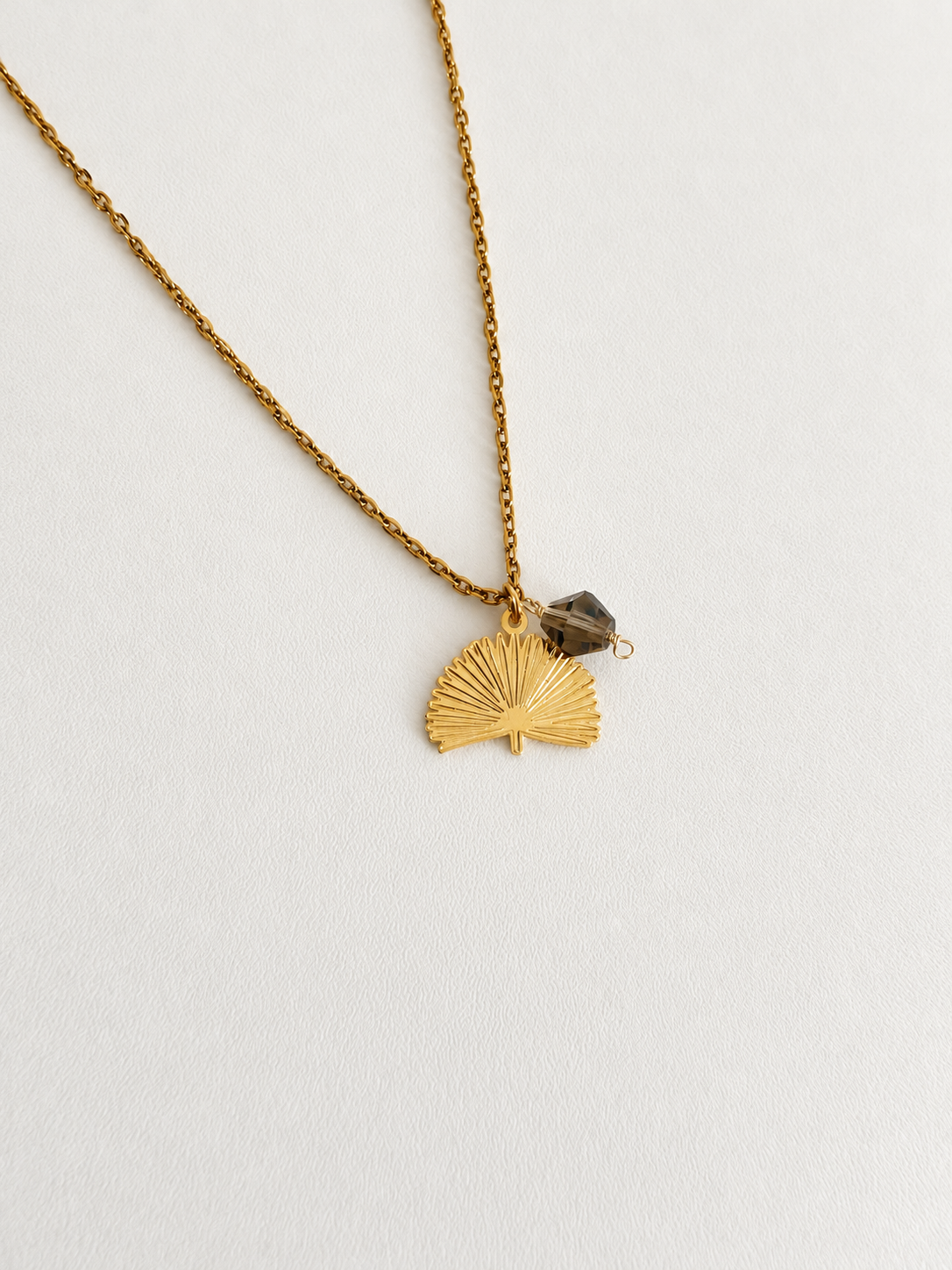 Palm Necklace | Vintage Swarovski Crystals