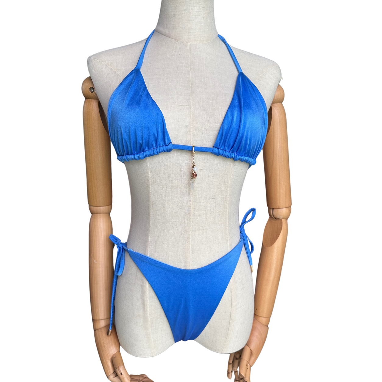 Shimmer Blue - Triangle Top