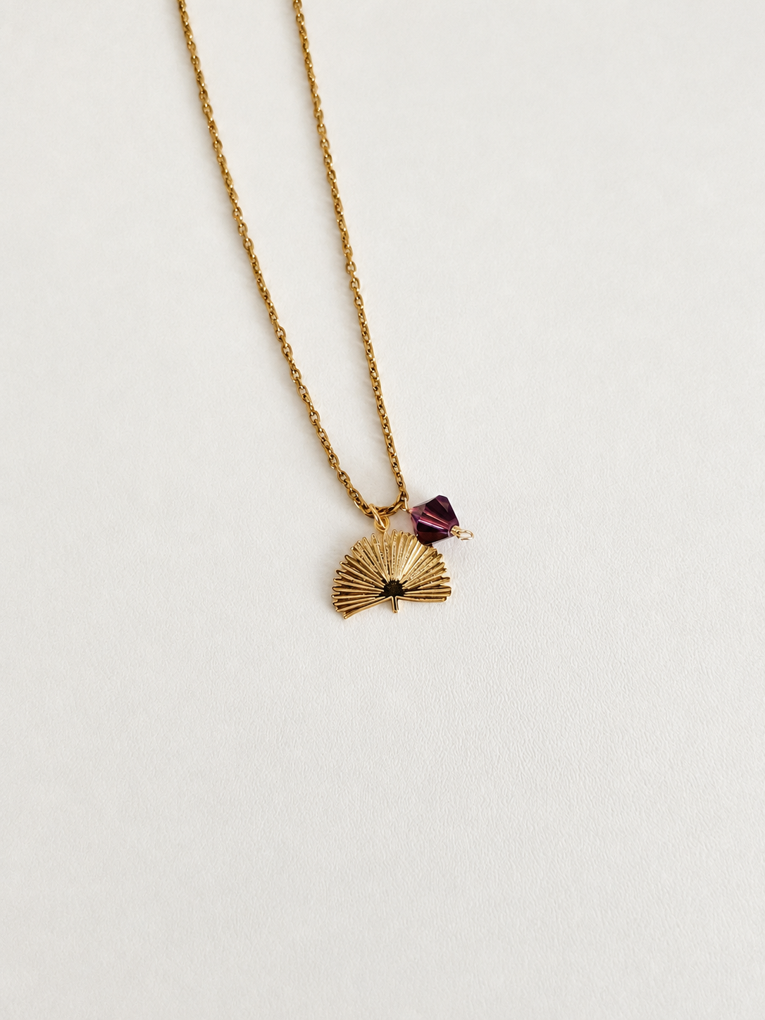 Palm Necklace | Vintage Swarovski Crystals