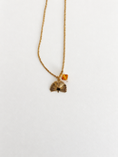 Palm Necklace | Vintage Swarovski Crystals