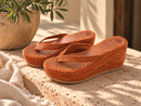 Rincón Platform Flops - Orange