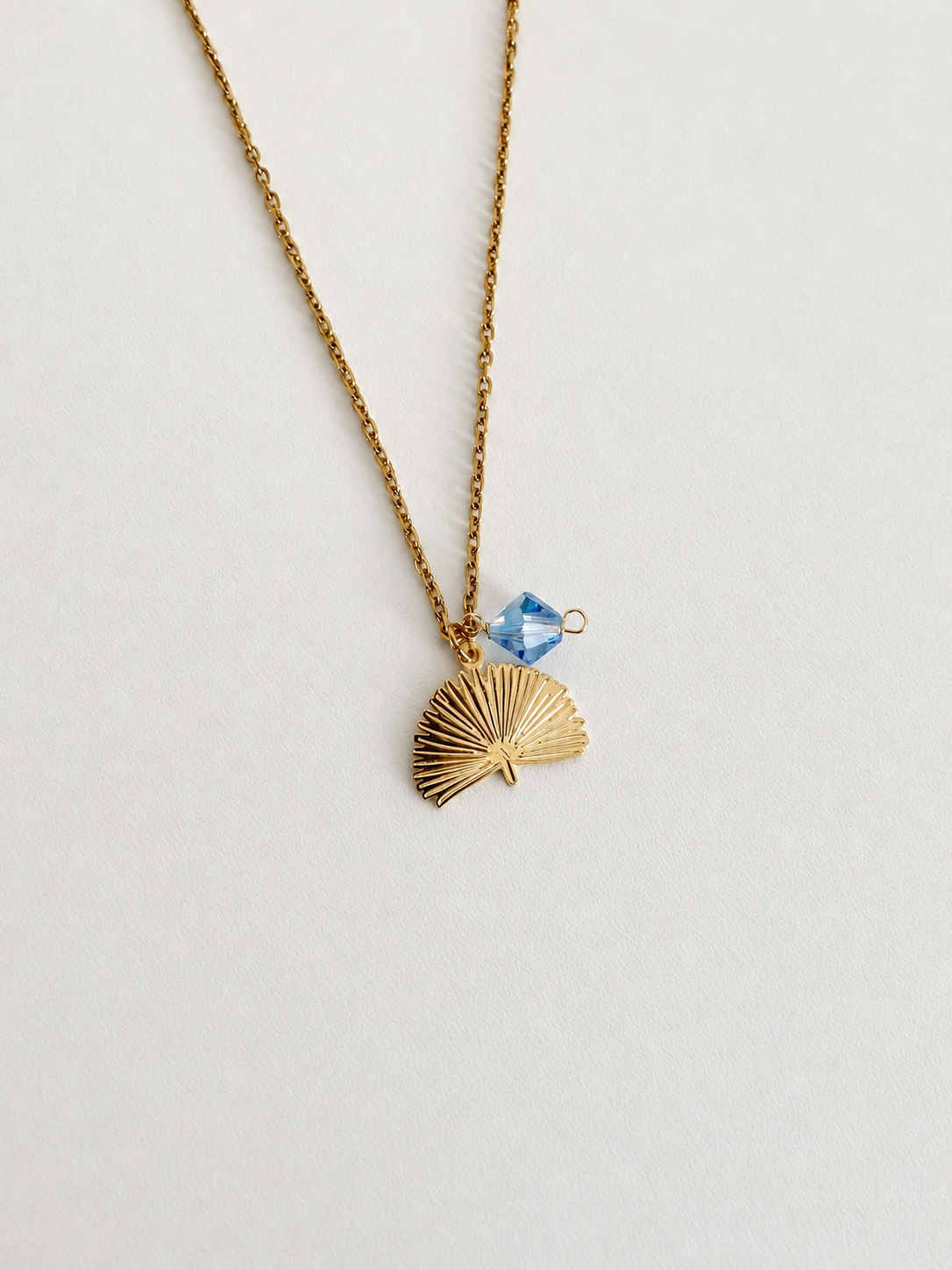 Palm Necklace | Vintage Swarovski Crystals