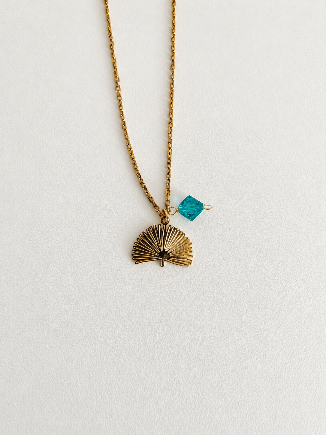 Palm Necklace | Vintage Swarovski Crystals