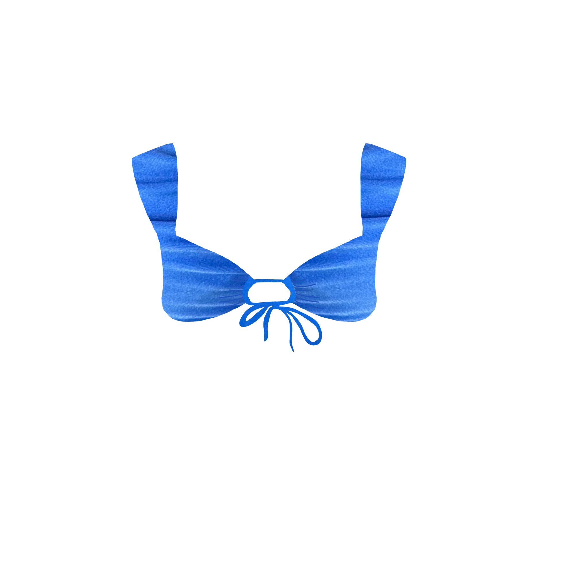 Chela Top - Shimmer Blue