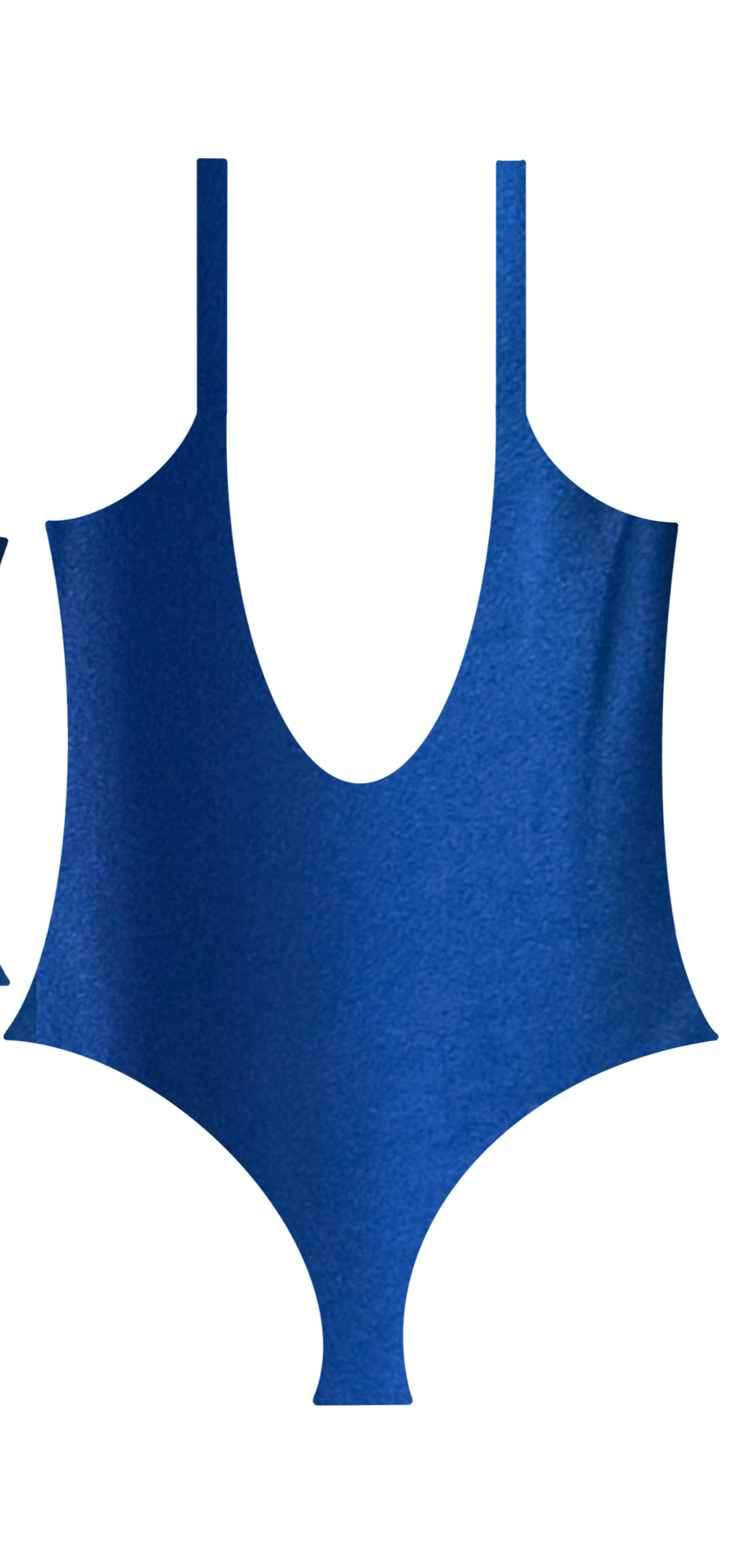Shimmer Blue - Vane One Piece Cheeky