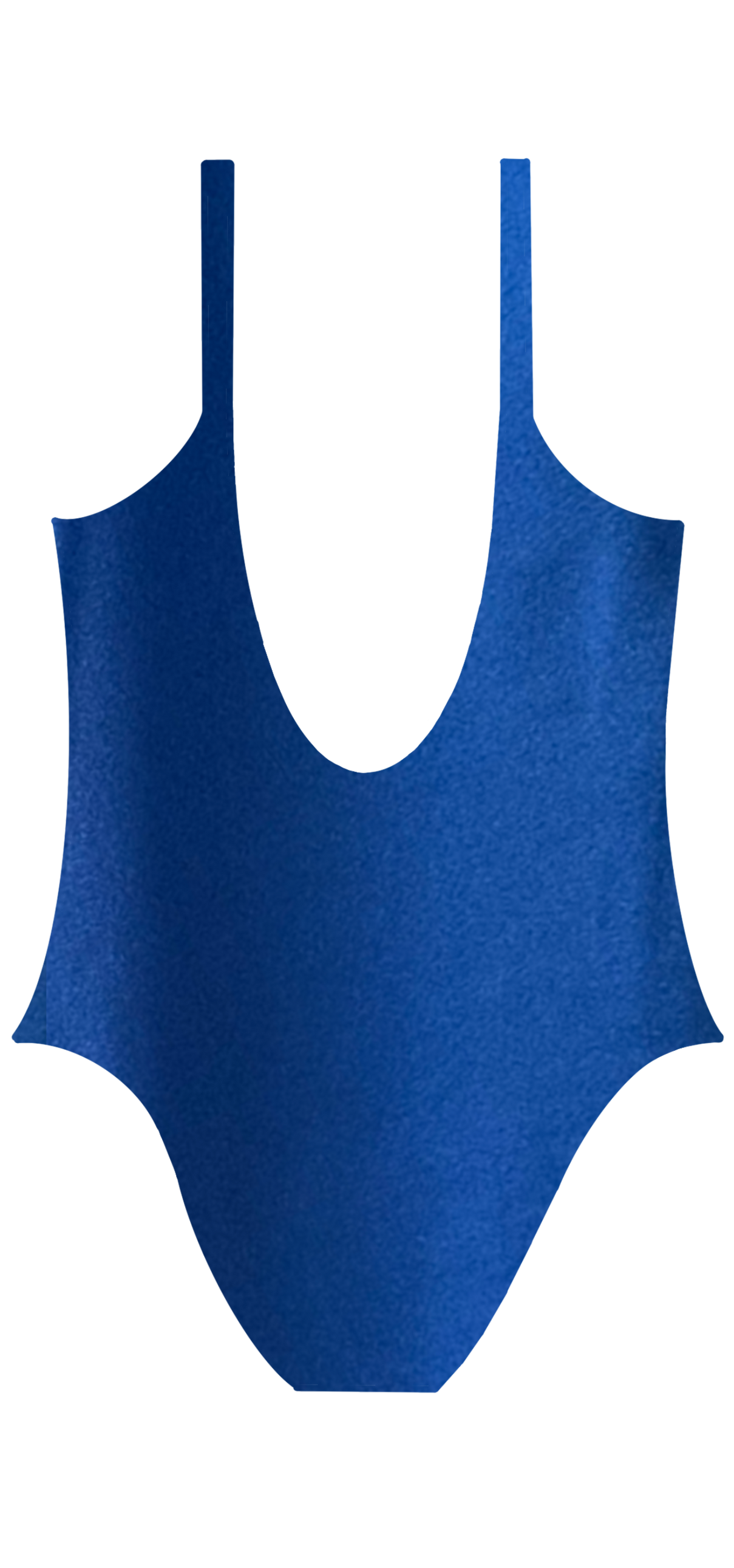 Shimmer Blue - Vane One Piece Mid Coverage