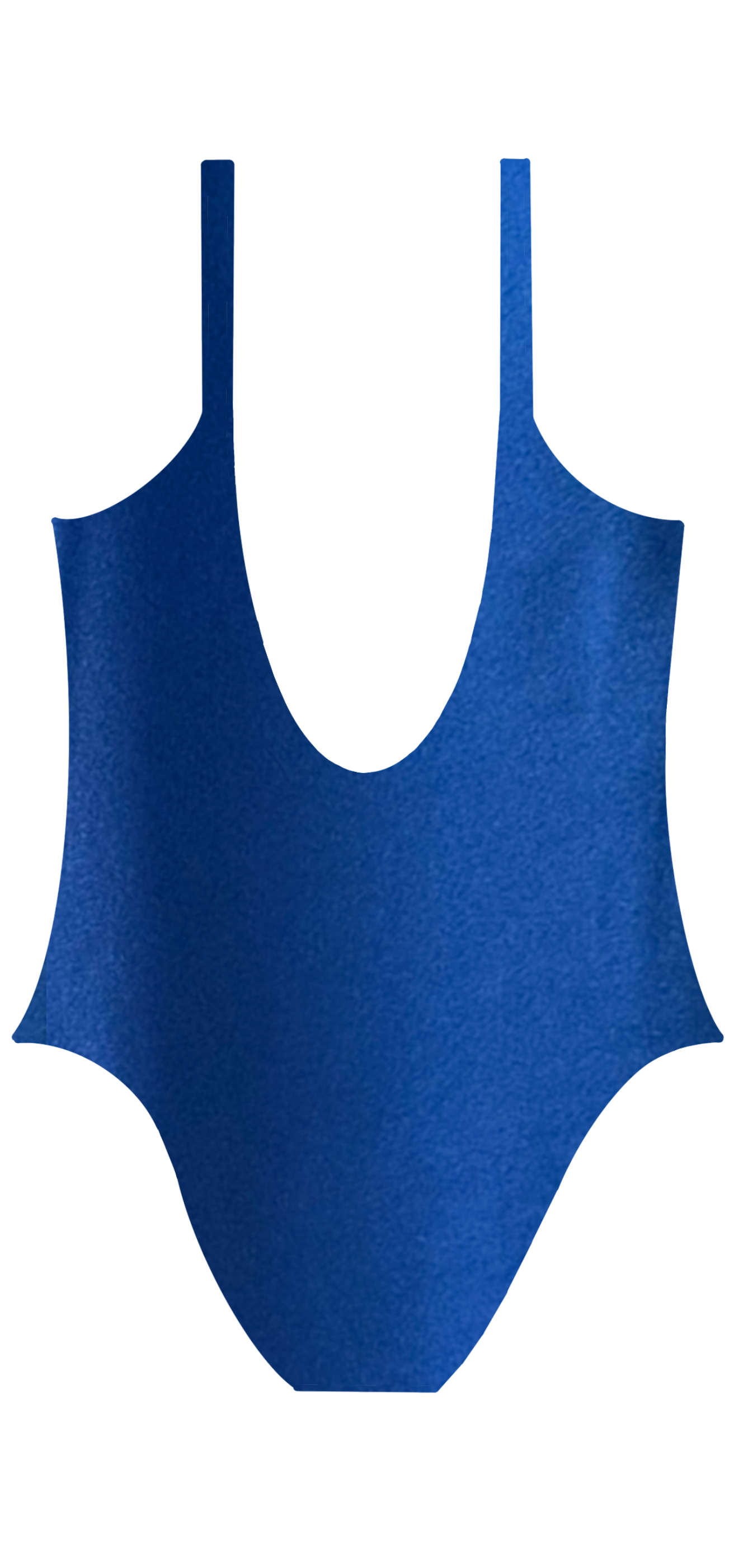 Shimmer Blue - Vane One Piece Mid Coverage