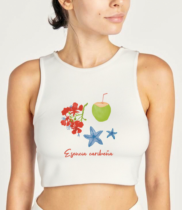 Esencia Caribeña - Crop Cami